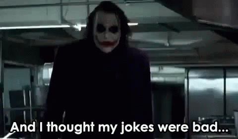 The dark knight joker