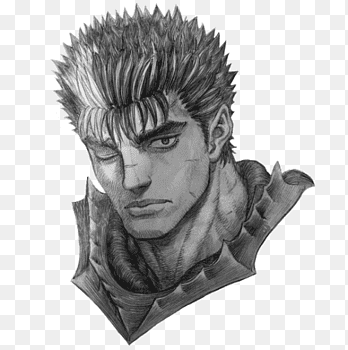 Png clipart guts griffith berserk manga fan art berserk manga monochrome thumbnail 2