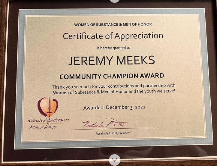 Meeks awars