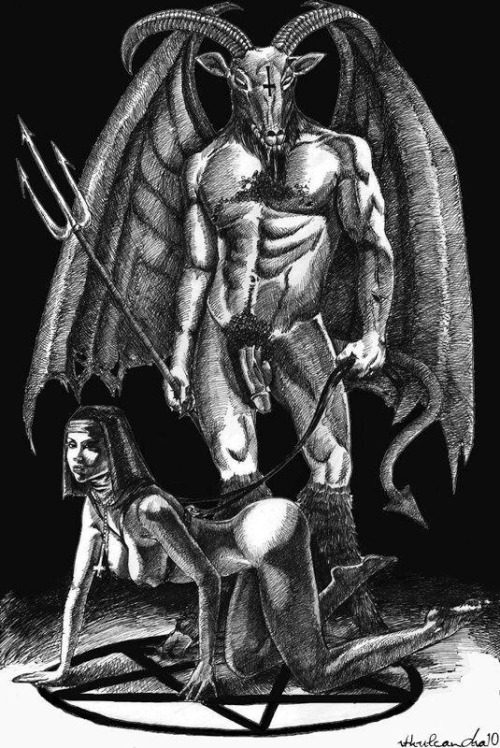 Satan huge cock w nun