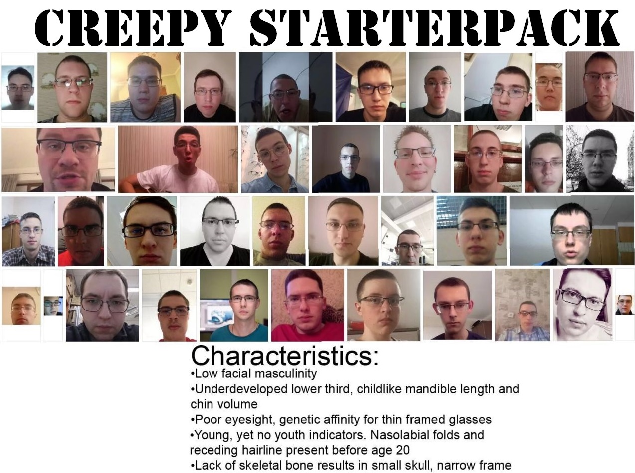 Creepy starterpack