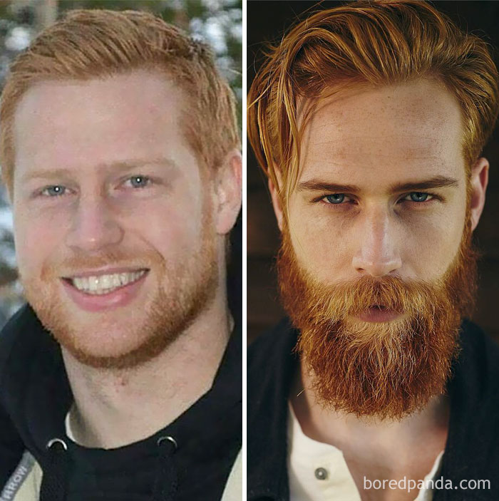 Before after growing beard no shave november 97 5a0ed13a2b5d5  700