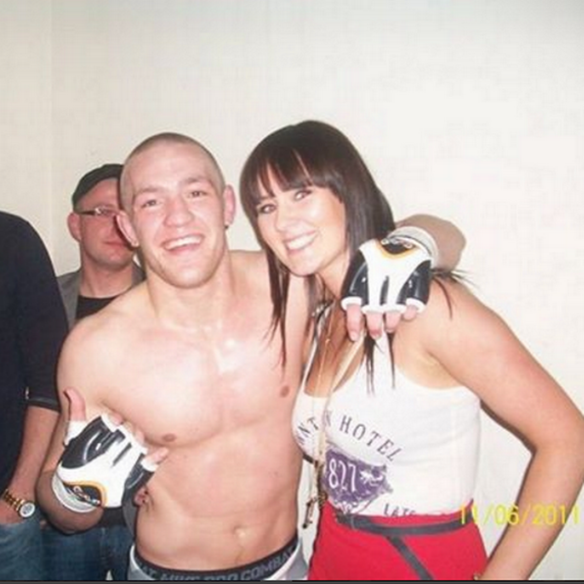 0 conor and dee in mma early career instagram