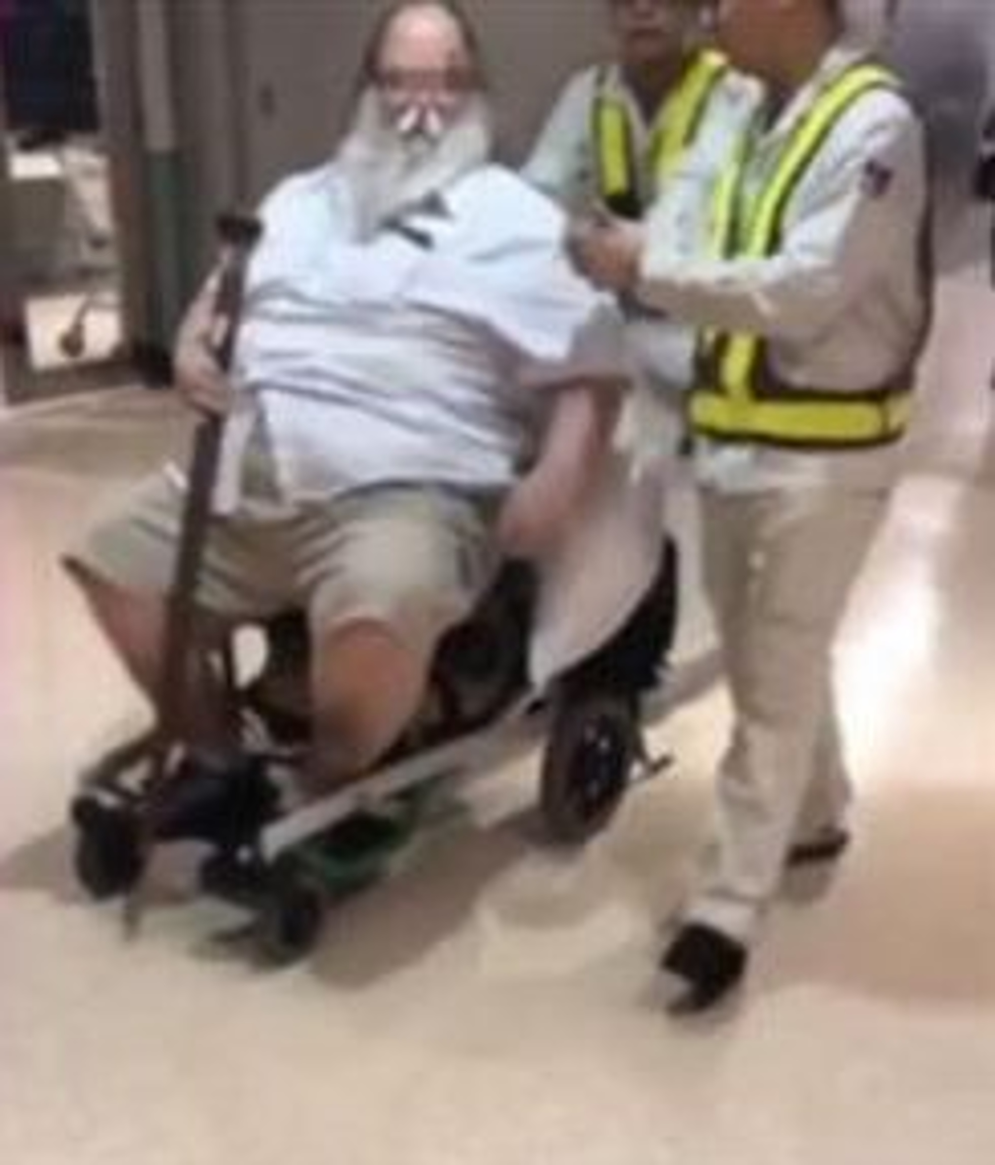 Fat man who made flight attendents wipe his ass