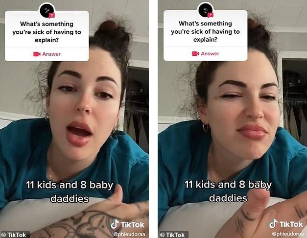Phie Udora TikTok screenshots