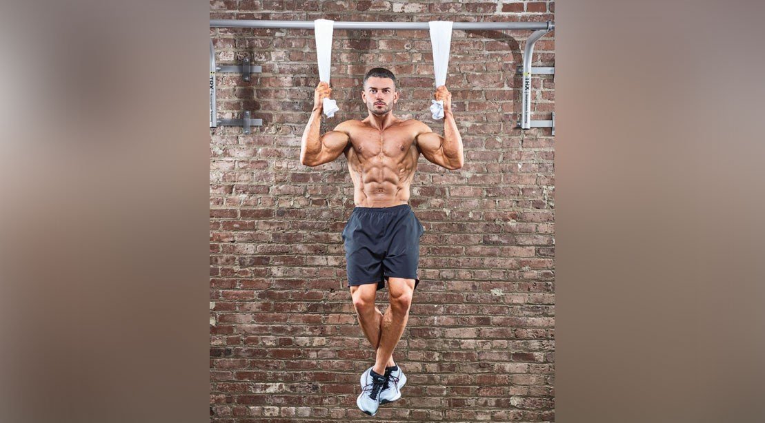 Towel pullups