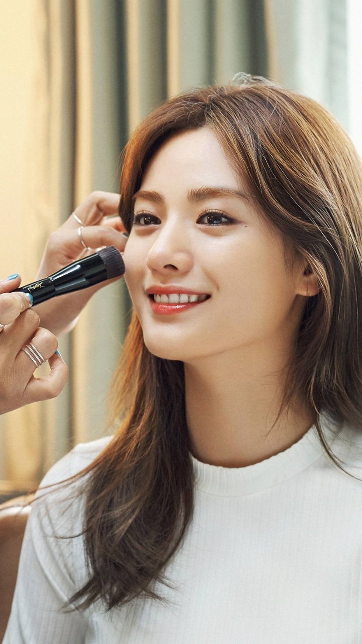 Papersco hn80 kpop girl nana beauty 34 iphone6 plus wallpaper
