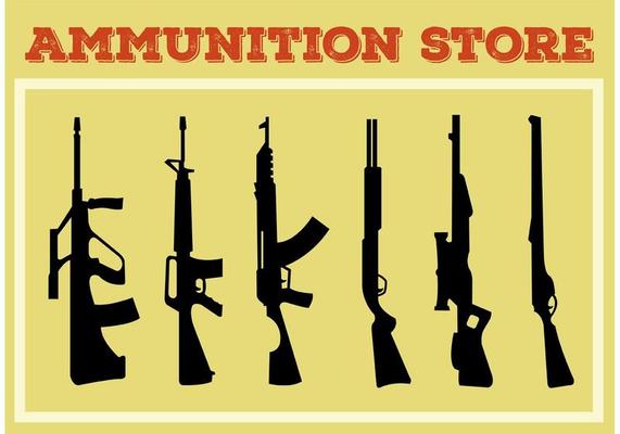 Weapon and gun shape collection