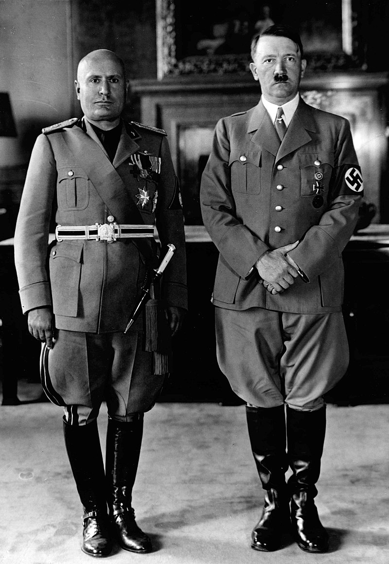 800px Mussolini and Hitler 1940 retouched