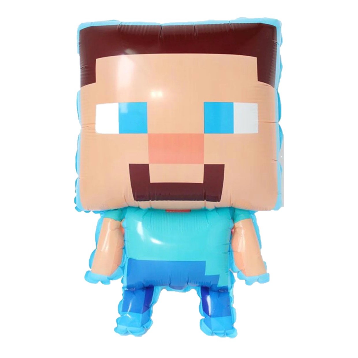 Minecraft Steve Shape Foil Balloon