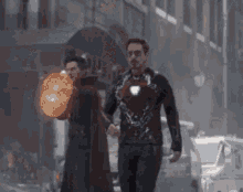 Iron man mark50suit up iron man