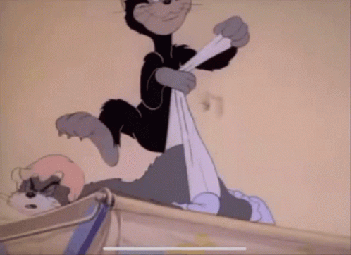 Tom and jerry baby puss