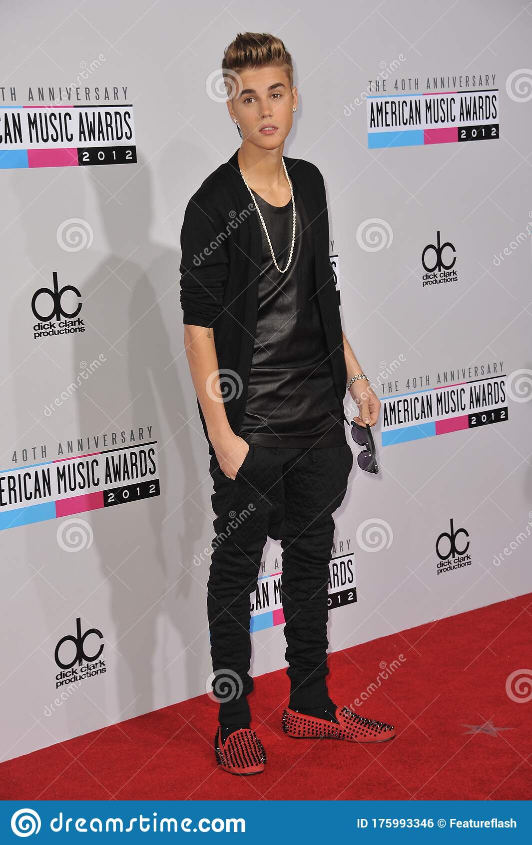 Justin bieber los angeles ca november th anniversary american music awards nokia theatre la li