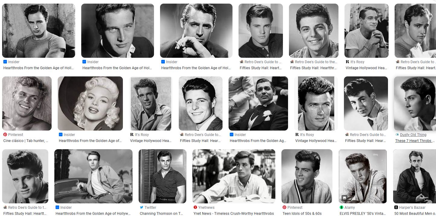 50s heartthrobs