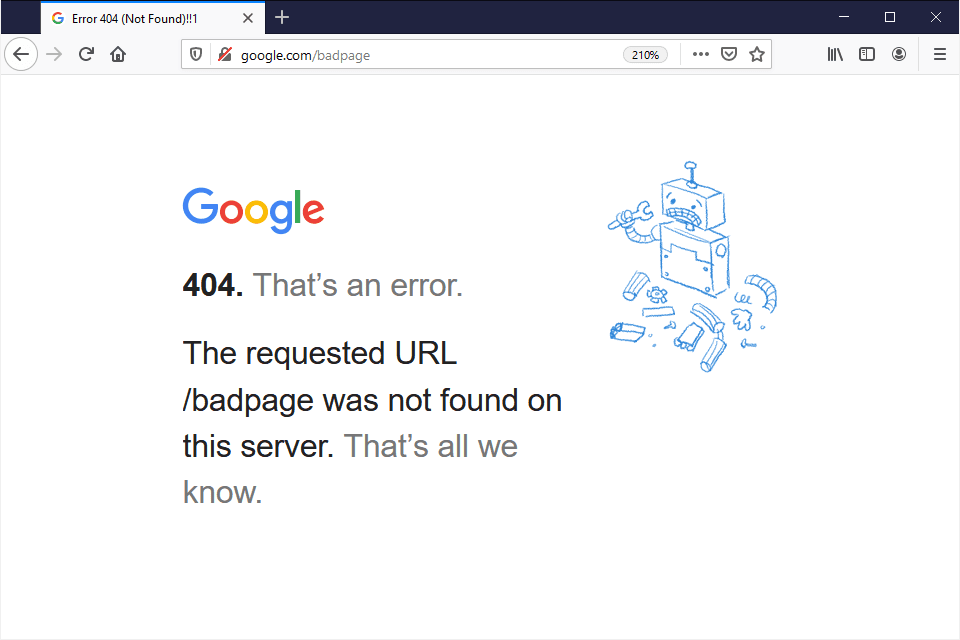 Google 404 error 0f9029ad5ea14b2db1cddb65d8188f69