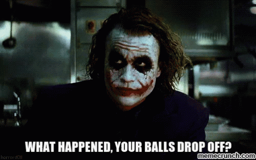 The dark knight joker