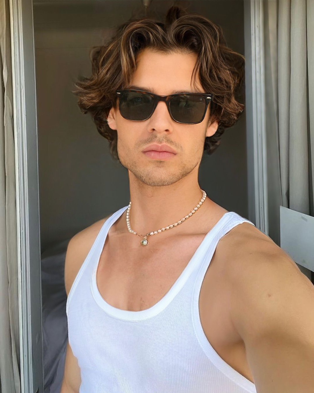 Gaston with his sunglasses after smashing some girl Gaston with his sunglasses after smashing some girl