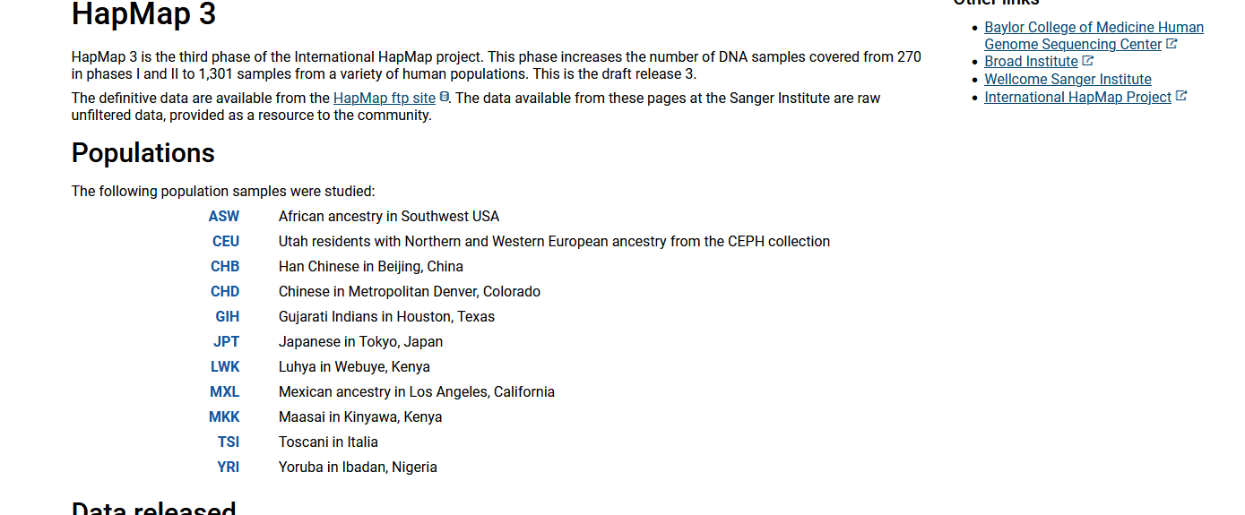 Hapmap
