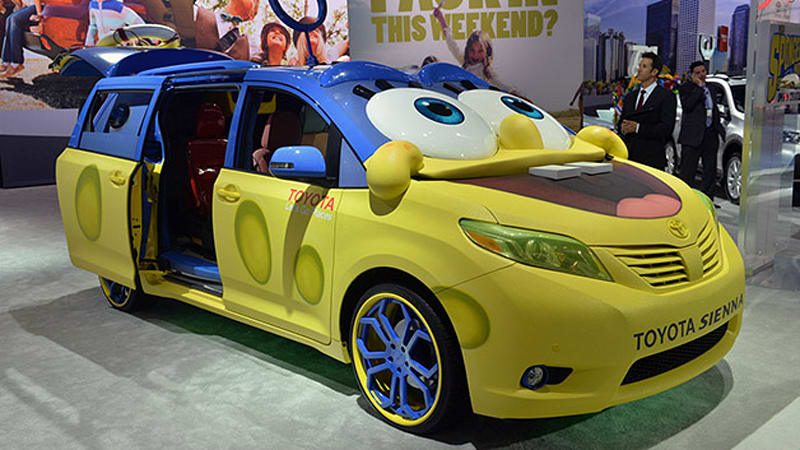 2015 toyota sienna spongebob la 1