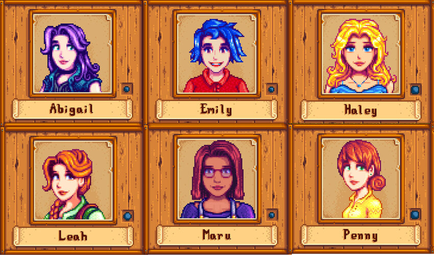 Stardew Valley Bachelorettes