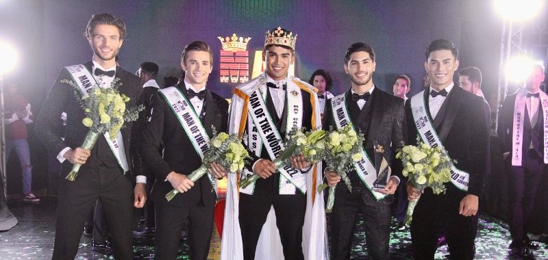 Aditya Khurana after winning the title of Man of the World in 2022