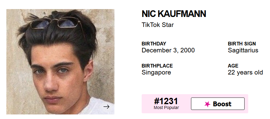 Nicprofile