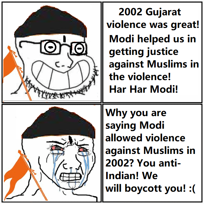 Sanghis on 2002 gujarat riots v0 tcfgxi54vdda1