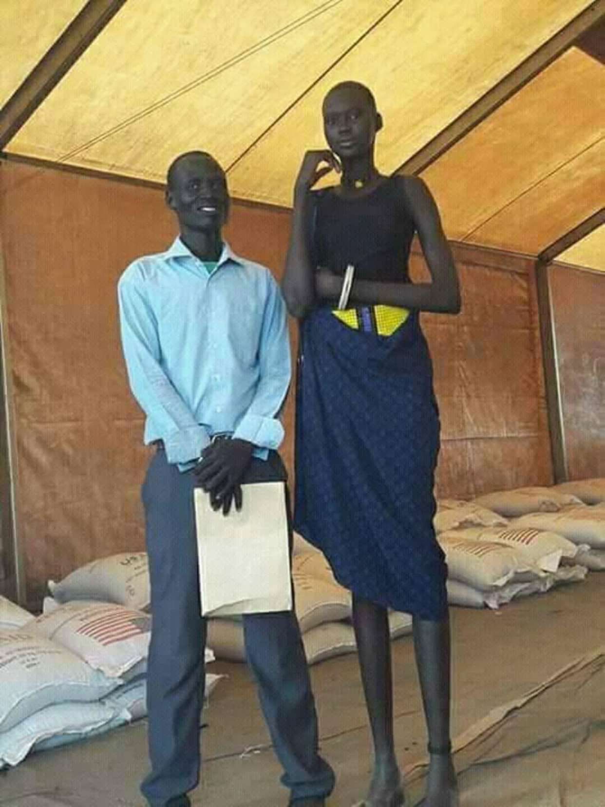 Dinka tribe tallest africa 2