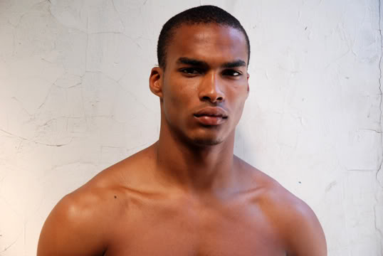 Black male model