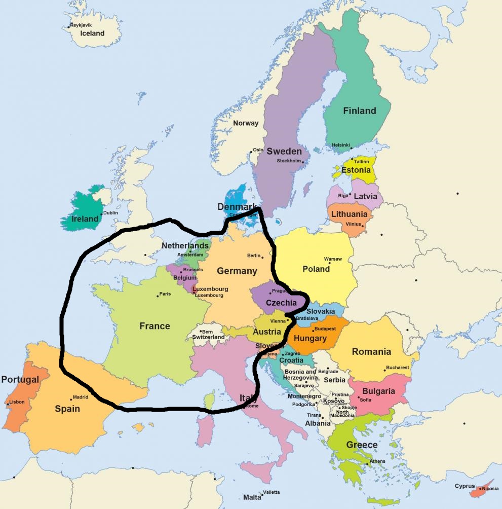 European map en 0