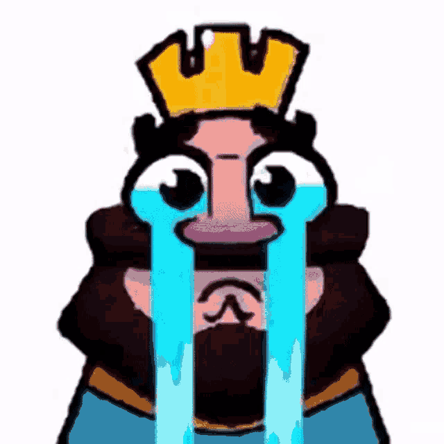 Clash royale crying