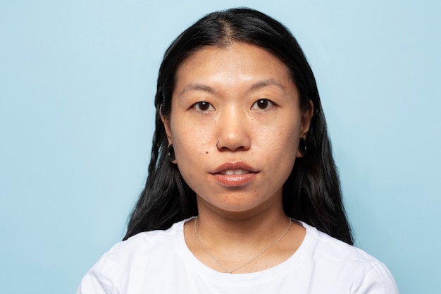 Front view woman with nose ring 23 2149441276