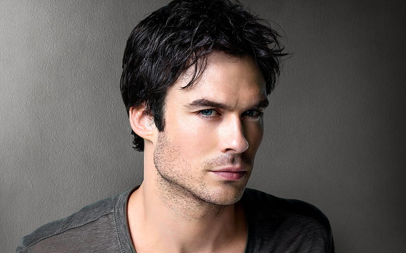 HD wallpaper ian somerhalder american actor portrait brunette handsome men
