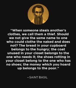 Saint Basil Quotes clothes stealing 257x300 Saint Basil Quotes clothes stealing 257x300