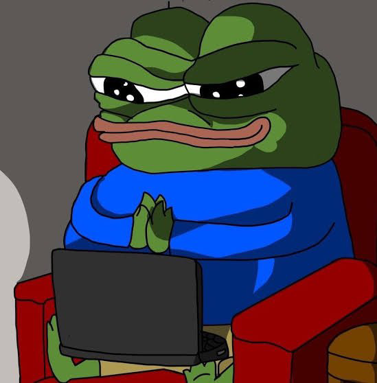 Pepe smirk
