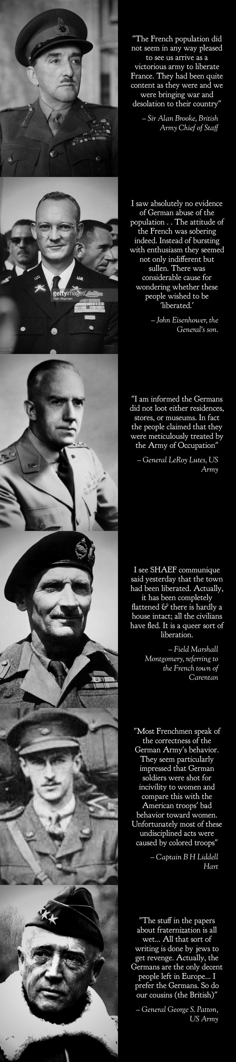 Allied generals france