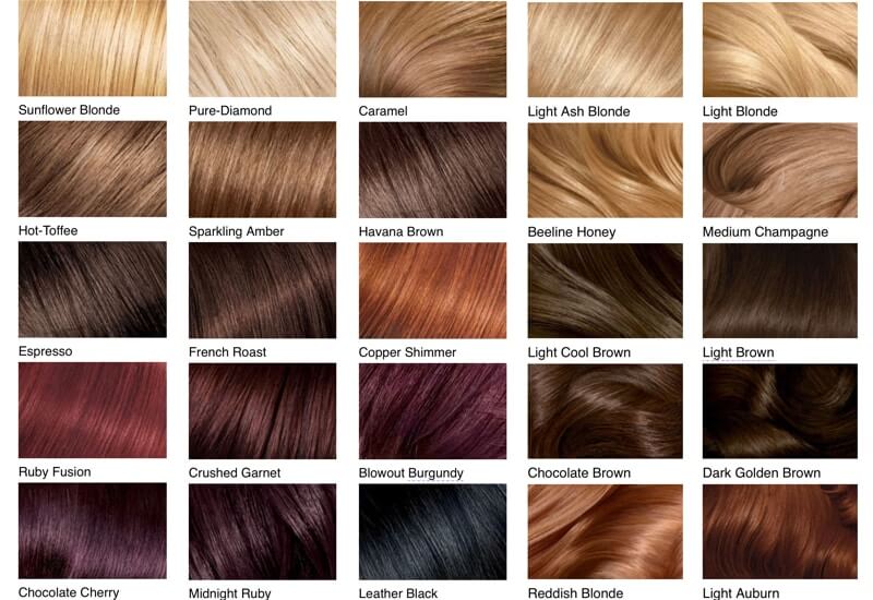 hair colors