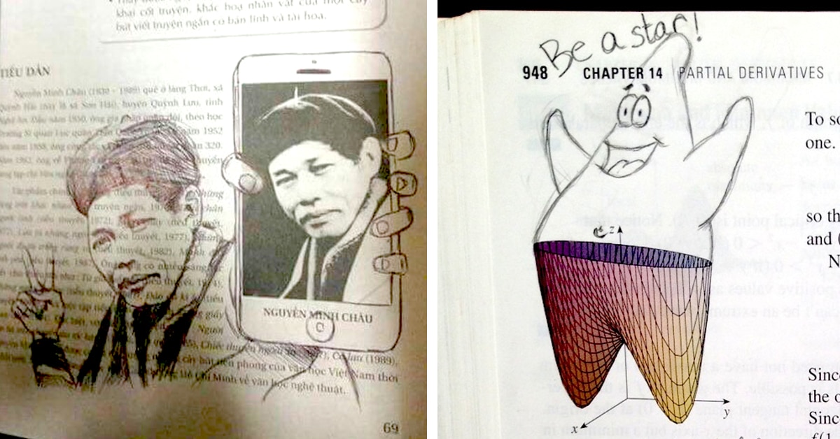 Funny textbook drawings thumbnail