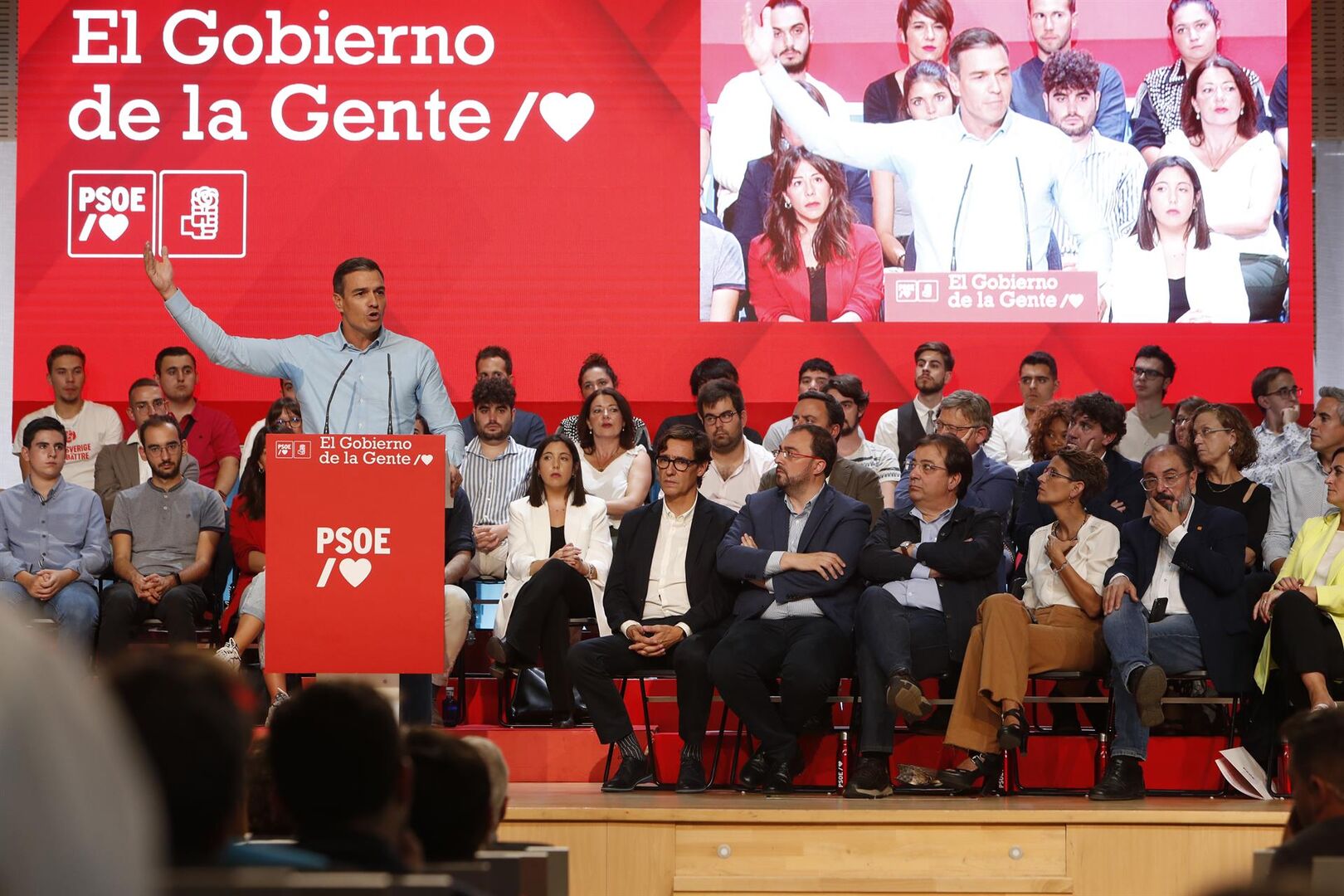 Pedro sanchez consejo federal zaragoza 170922
