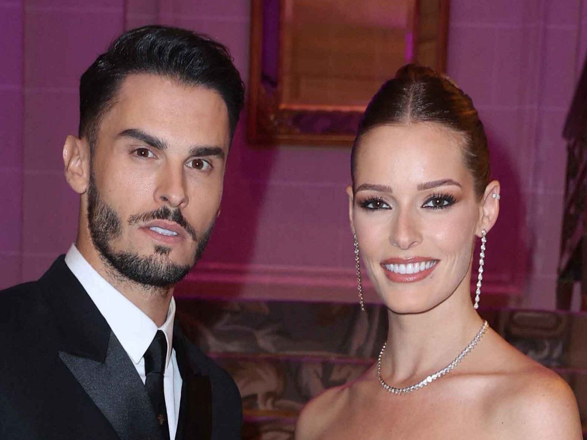 Baptiste Giabiconi et Maeva Coucke complices et seduisants pour la grande soiree Forbes