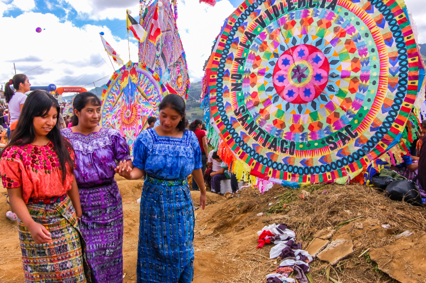 Mayans of guatemala kites