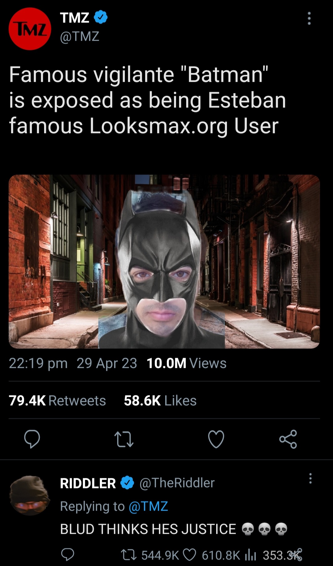Screenshot 20230429 222208 Fake Tweet