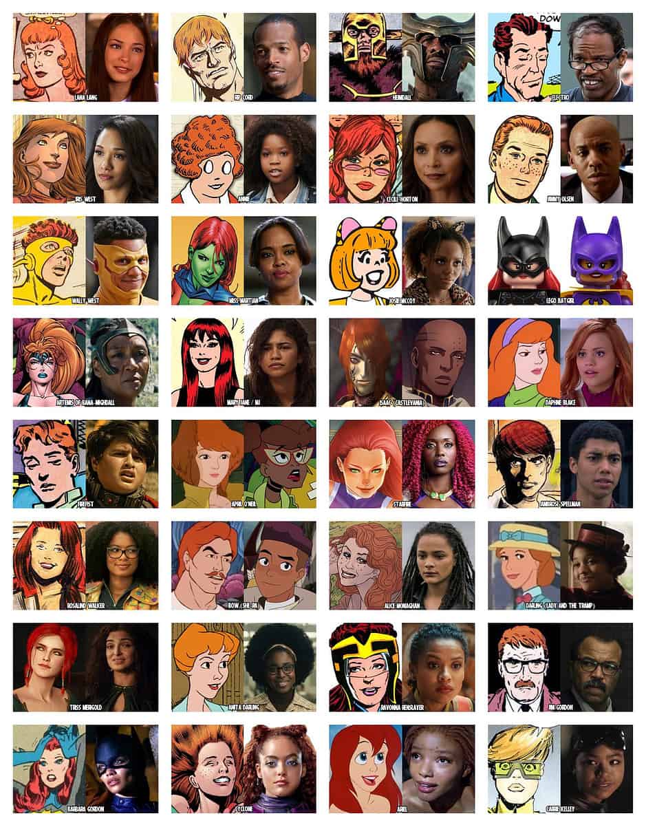 Hollywood replaces red hair characters 939x1200