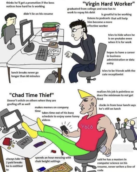 Virgin worker