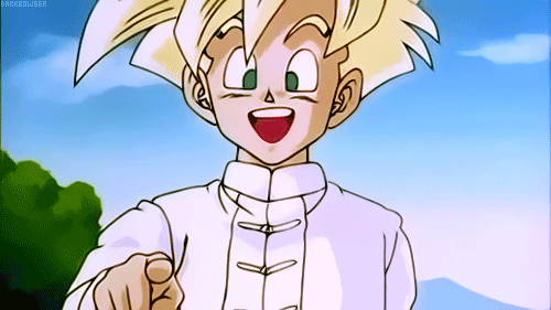 Gohan laugh