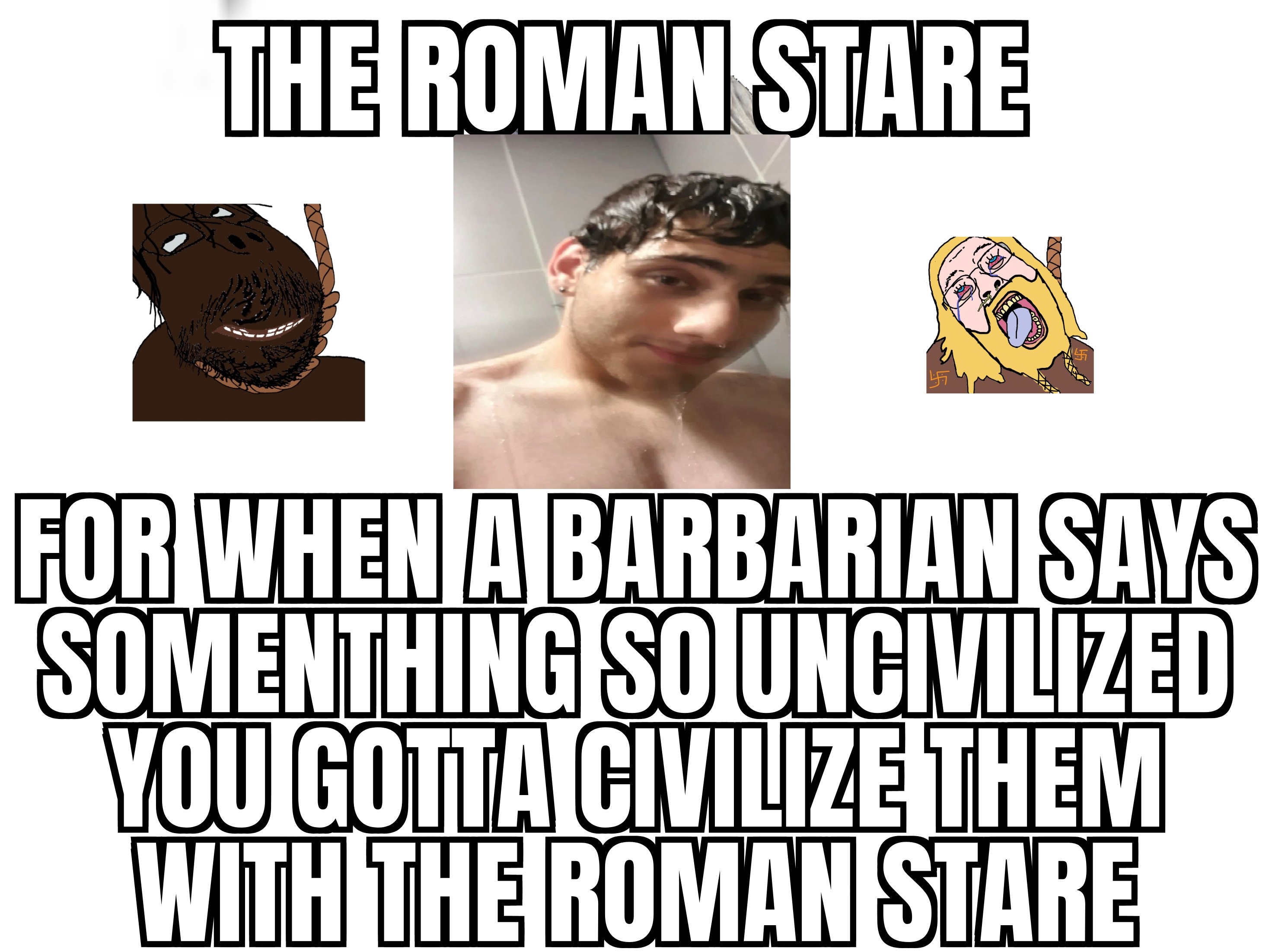 The bull stare