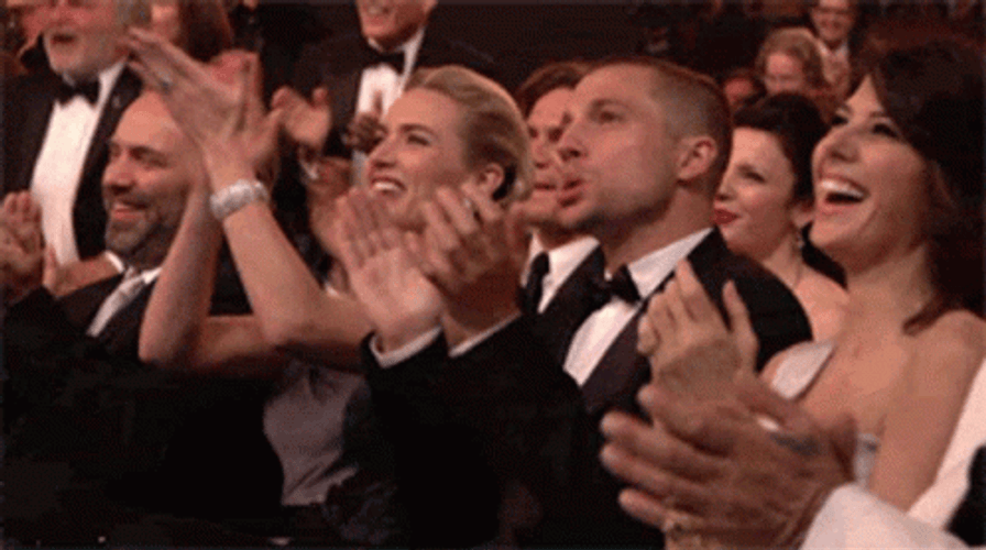 Awards night crowd clapping hands round of applause awzdg3efkxv7oyxq