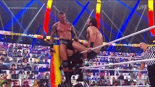 Headbutt From The Top Rope In The Corner
