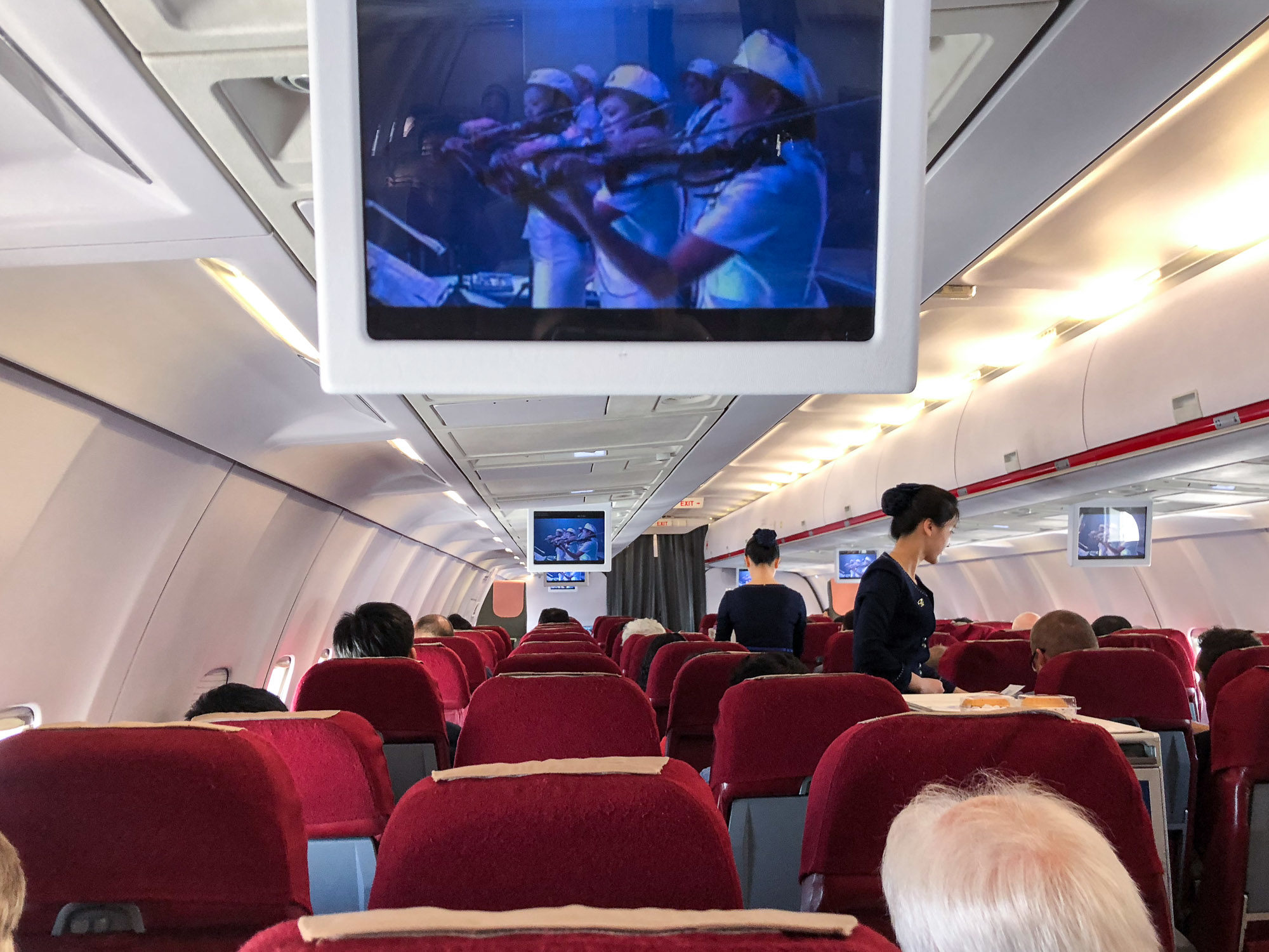 Air koryo cabin