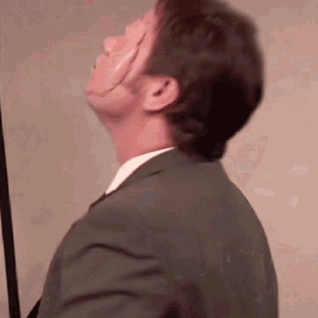Dwight schrutes face mask